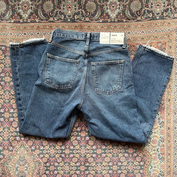 Agolde 90’s Crop Straight Jeans - Picture 3 of 8